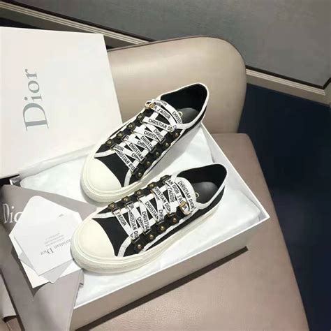 dior black sneakers women's